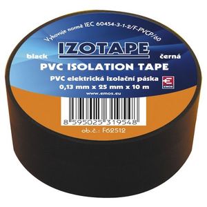 Páska izolačná PVC 25/10m čierna EMOS vyobraziť