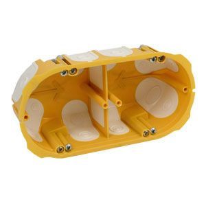 krabica prístrojová sadr.(kat. značka - KPL 64-50/2LD) žltá (KOPOS) vyobraziť