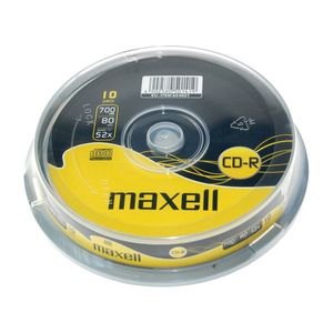 CD-R 700MB MAXELL 52x 10ks vyobraziť