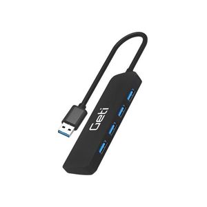 USB rozbočovač Geti GUH4A 4x USB-A 3.0 vyobraziť