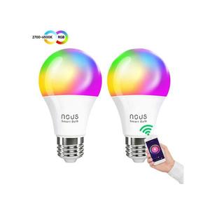 Smart LED žiarovka E27 9W RGB NOUS P3/2pack WiFi Tuya sada 2ks vyobraziť