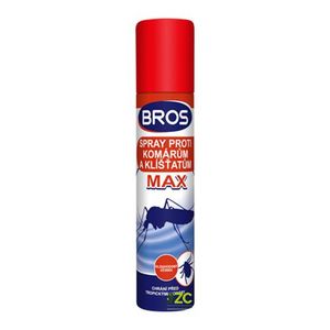 Sprej proti komárom a kliešťom BROS Max 90ml vyobraziť