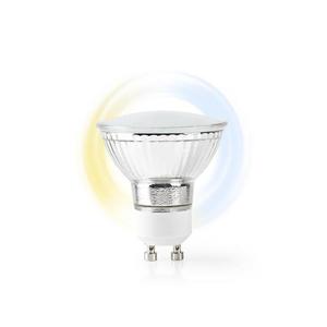 Smart LED žiarovka GU10 5W biela NEDIS WIFILW10CRGU10 WiFi Tuya vyobraziť