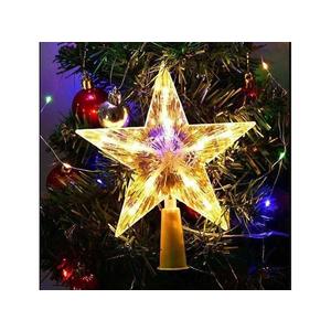 Dekorácia vianočná 4L 10838 hviezda na špici stromčeka vyobraziť