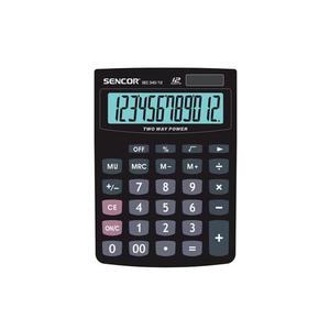 Kalkulačka SENCOR SEC 340/12 Dual vyobraziť