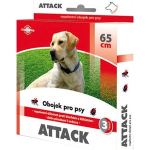 Antiparazitný obojok pre psov STACHEMA Attack 65cm vyobraziť