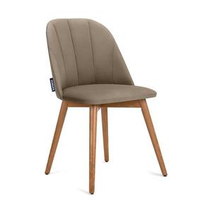 Konsimo Sp. z o.o. Sp. k. Jedálenská stolička BAKERI 86x48 cm béžová/svetlý dub vyobraziť