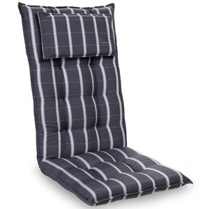 Blumfeldt Sylt, čalúnená podložka, podložka na stoličku, podložka na vyššie polohovacie kreslo, vankúš, polyester, 50 × 120 × 9 cm vyobraziť