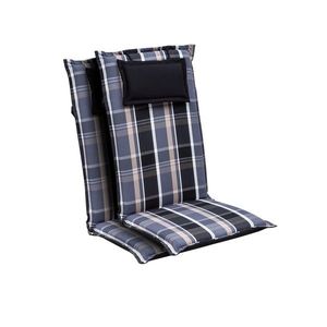 Blumfeldt Elbe, čalúnená podložka, podložka na stoličku, podložka na vyššie polohovacie kreslo, na záhradnú stoličku, Dralon, 50 × 120 × 8 cm, 2 x podložka vyobraziť