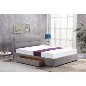 Čalúnená posteľ Dona 160x200 cm dvojlôžko - šedá vyobraziť