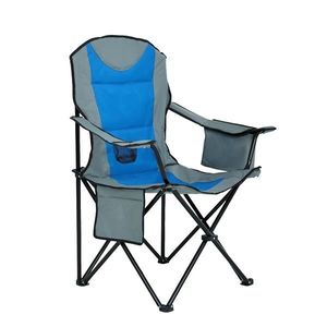 Kempingová židle FOTYN šedo-modrá vyobraziť