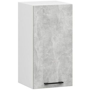 Kuchyňská závěsná skříňka Olivie W 40 cm bílá/beton vyobraziť