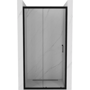 Sprchové dvere MEXEN Apia 115 cm čierne vyobraziť
