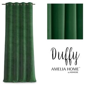Záves AmeliaHome Duffy fľaša zelená vyobraziť