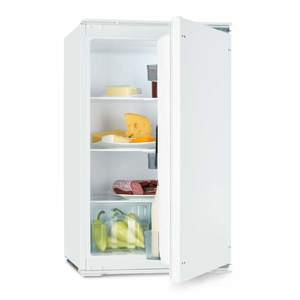Klarstein Coolzone 130, biela, vstavaná chladnička, F, 129 l, 54 x 88 x 55 cm vyobraziť