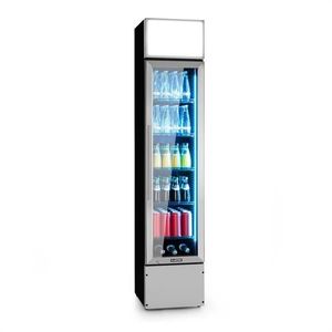 Klarstein Berghain, chladnička na nápoje, 160 l, RGB vnútorné osvetlenie, 230 W, 2 – 8 °C, ušľachtilá oceľ vyobraziť