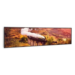 Klarstein Wonderwall Air Art Smart, infračervený ohrievač, vlak, 120 x 30 cm, 350 W vyobraziť