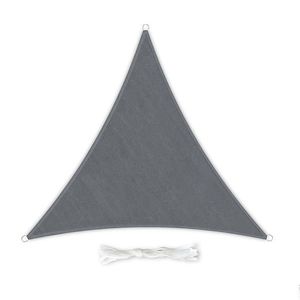 Blumfeldt Trojuholníková slnečná clona, 3 × 3 × 3 m, polyester, priedušná vyobraziť