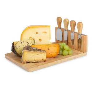 Servírovacia doska na syr + nože vyobraziť