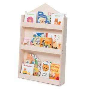 Mobli Dotty, Natural Haus, detský regál na knihy, Montessori, multiplex, 60 × 95 × 13 cm vyobraziť