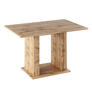 Jedálenský stôl, dub wotan, 119x79 cm, BISTRO vyobraziť