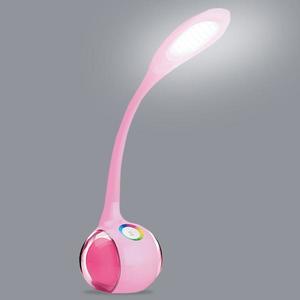 Kancelarska lampa Celebes LED pink vyobraziť