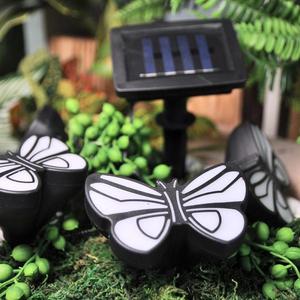 Záhradné solárne LED osvetlenie Motýľ vyobraziť