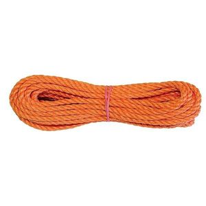 Oranžové krútené lanko, 4 mm, 20 metrov vyobraziť