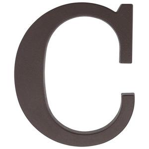 Písmeno C hnedé 9 cm vyobraziť