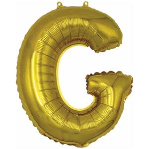 Fóliový balón písmeno G My Party 30cm vyobraziť