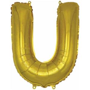 Fóliový balón písmeno U My Party 30cm vyobraziť