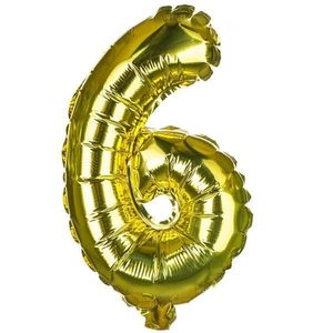 Party balón "6" vyobraziť