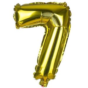 Party balón "7" vyobraziť
