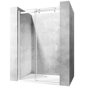 Sprchové dvere chróm Nixon-2 100x190 ľavé chróm Rea K5012 vyobraziť
