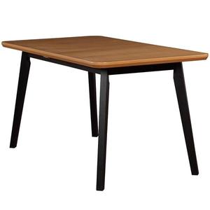 Rozkladací stôl ST41 140/180x80cm dub wotan/cierny vyobraziť