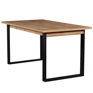 Rozkladací stôl ST42 150/198x85cm dub wotan/cierny vyobraziť