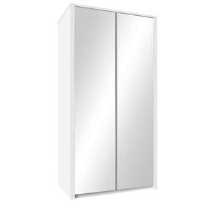 Skriňa Maxim 2SD zrkadlo biely vyobraziť