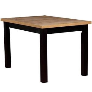 Jedálenský stôl ST45 140x80 dub wotan / čierna vyobraziť