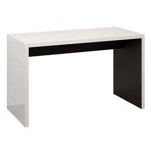 Písací stôl Blisk Čierna perla+Biely Lesk vyobraziť