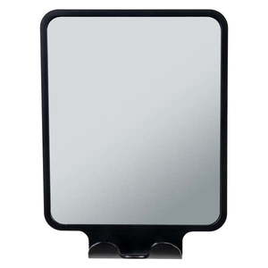 Kozmetické zrkadlo s vešiakom 14x19.5 cm Quadro Black – Wenko vyobraziť