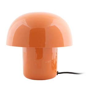 Oranžová stolová lampa s kovovým tienidlom (výška 20 cm) Fat Mushroom – Leitmotiv vyobraziť