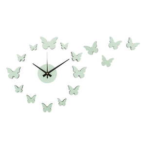 Nástenné hodiny ø 35 cm DIY Butterfly – Karlsson vyobraziť