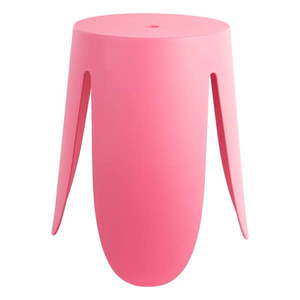 Ružová plastová stolička Ravish – Leitmotiv vyobraziť