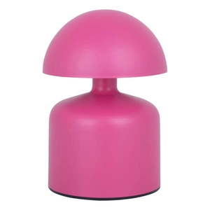 Ružová stolová lampa s kovovým tienidlom (výška 15 cm) Impetu – Leitmotiv vyobraziť