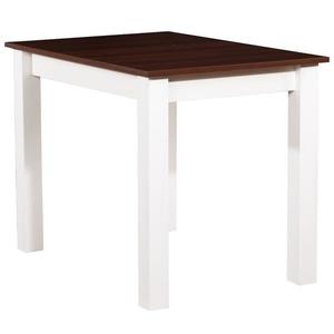 Stôl ST29 100X70 orech/biely vyobraziť