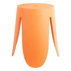 Oranžová plastová stolička Ravish – Leitmotiv vyobraziť