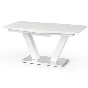 Rozkladací stôl Vision 160/200x90cm Mdf/Oceľ – Biely vyobraziť
