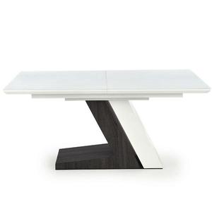 Rozkladací stôl Mortis 160/200x90cm Mdf – Biely/Tmavé Popolavý vyobraziť
