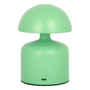 Zelená stolová lampa s kovovým tienidlom (výška 15 cm) Impetu – Leitmotiv vyobraziť