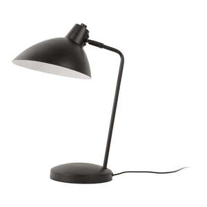 Čierna stolová lampa s kovovým tienidlom (výška 49 cm) Casque – Leitmotiv vyobraziť